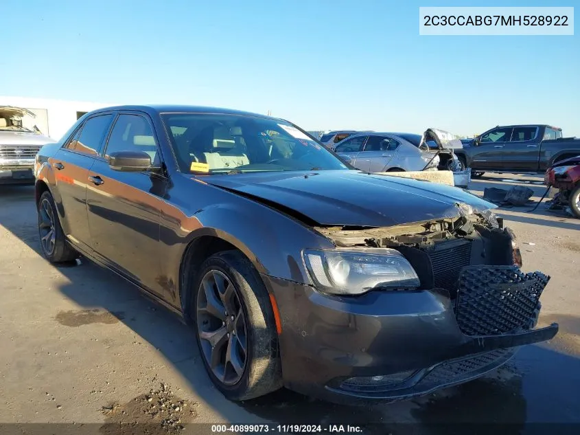 2021 Chrysler 300 300S VIN: 2C3CCABG7MH528922 Lot: 40899073