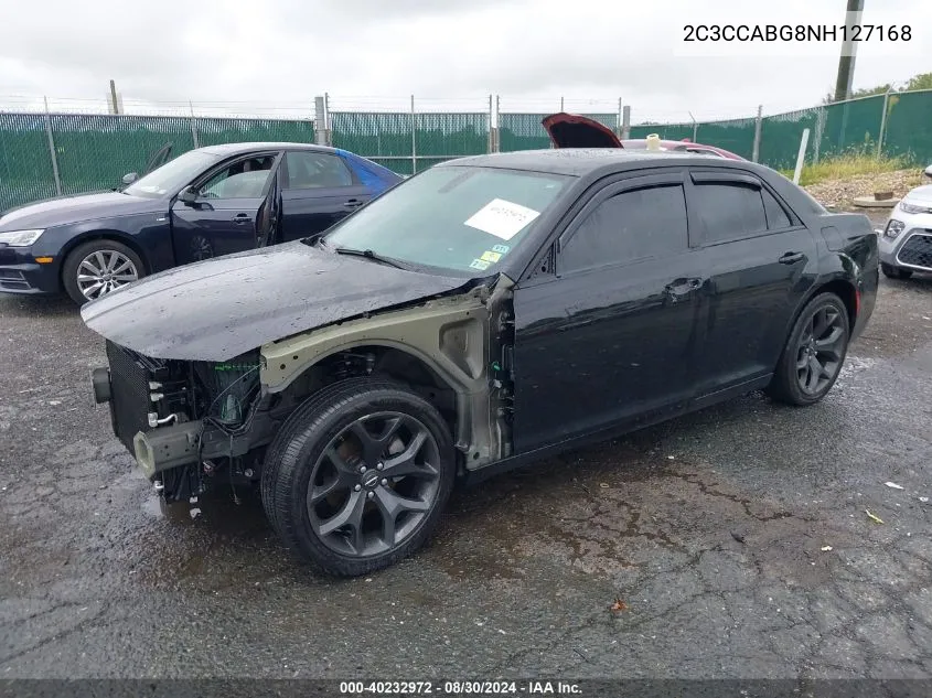 2022 Chrysler 300 S VIN: 2C3CCABG8NH127168 Lot: 40232972