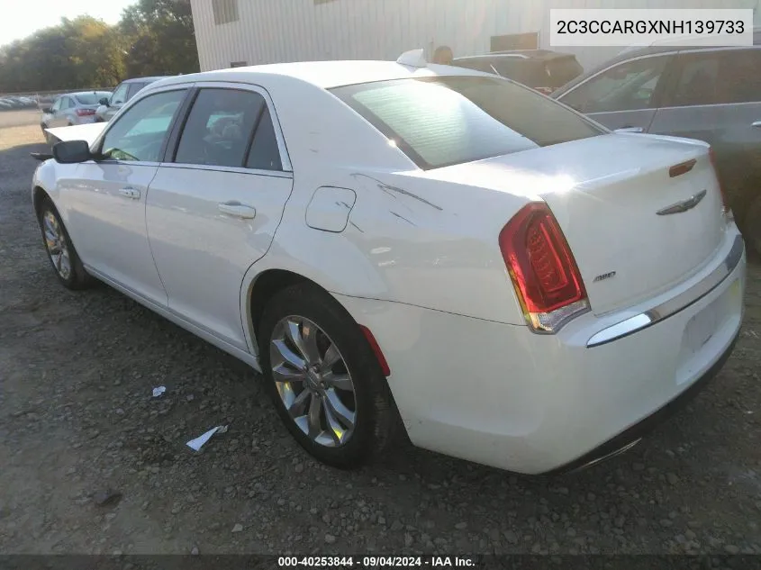 2C3CCARGXNH139733 2022 Chrysler 300 Touring Awd