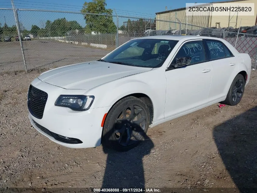 2C3CCABG5NH225820 2022 Chrysler 300 S