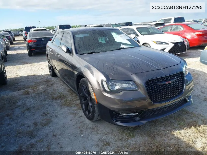 2022 Chrysler 300 S VIN: 2C3CCABT8NH127295 Lot: 40416070