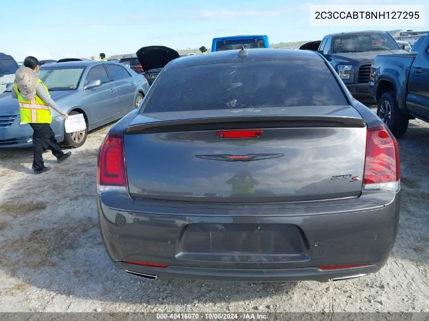 2022 Chrysler 300 S VIN: 2C3CCABT8NH127295 Lot: 40416070