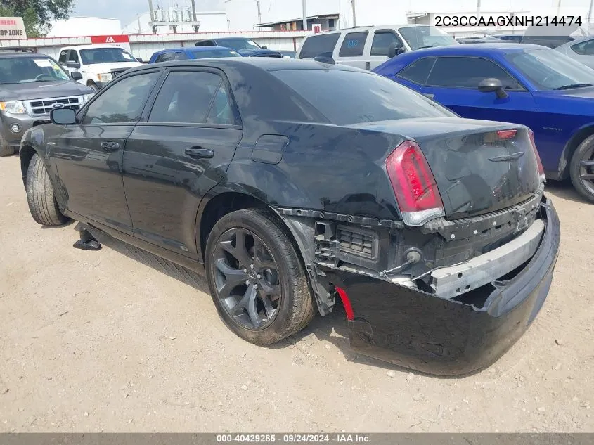 2C3CCAAGXNH214474 2022 Chrysler 300 Touring