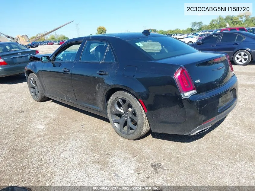 2C3CCABG5NH158720 2022 Chrysler 300 S