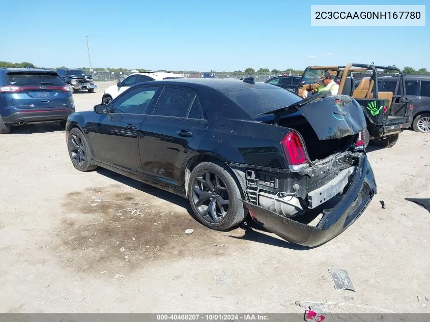 2C3CCAAG0NH167780 2022 Chrysler 300 Touring