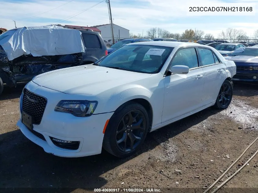 2022 Chrysler 300 Touring L VIN: 2C3CCADG7NH218168 Lot: 40690917