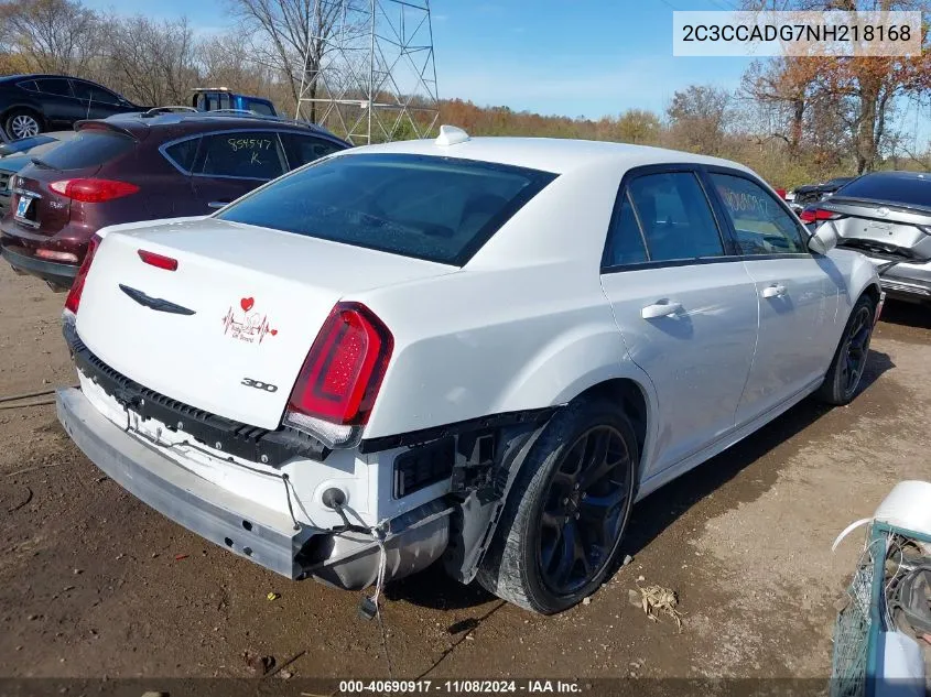 2022 Chrysler 300 Touring L VIN: 2C3CCADG7NH218168 Lot: 40690917