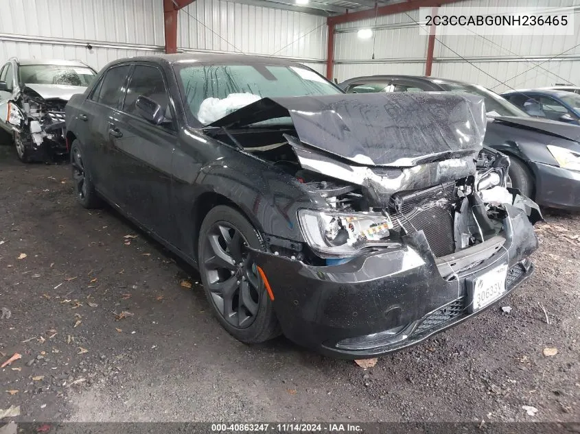 2022 Chrysler 300 S VIN: 2C3CCABG0NH236465 Lot: 40863247