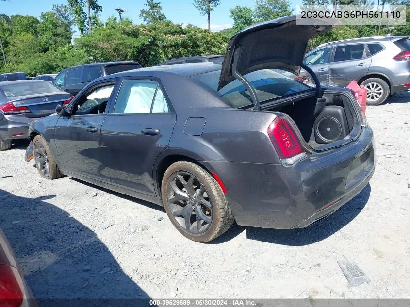 2023 Chrysler 300 300S VIN: 2C3CCABG6PH561110 Lot: 39529689