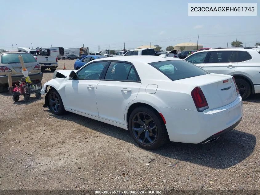 2023 Chrysler 300 Touring VIN: 2C3CCAAGXPH661745 Lot: 39576577