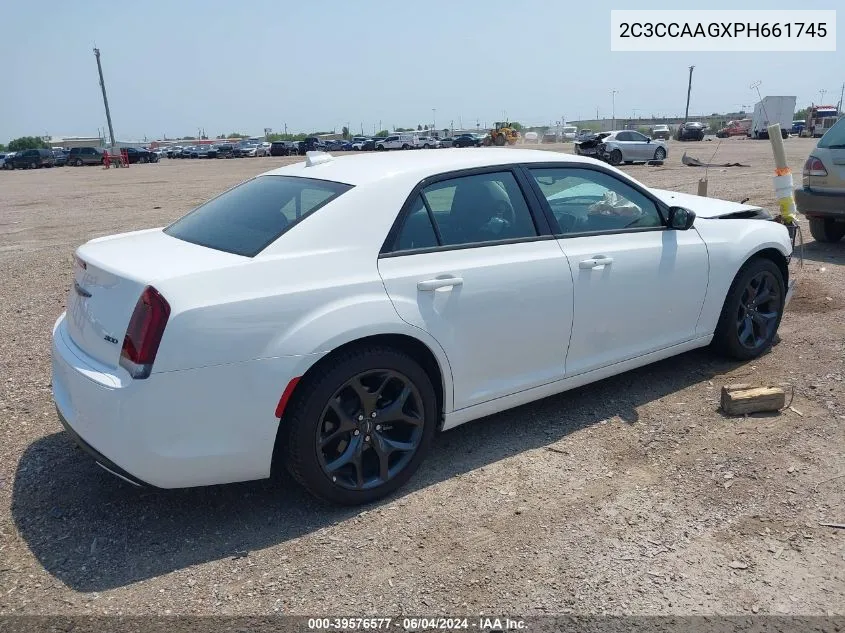 2023 Chrysler 300 Touring VIN: 2C3CCAAGXPH661745 Lot: 39576577