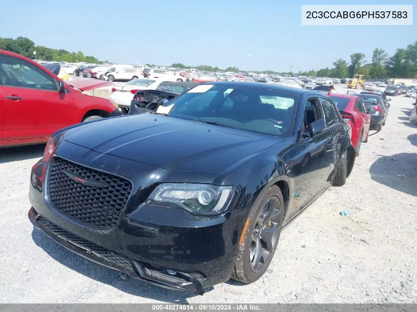 2023 Chrysler 300 300S VIN: 2C3CCABG6PH537583 Lot: 40274814