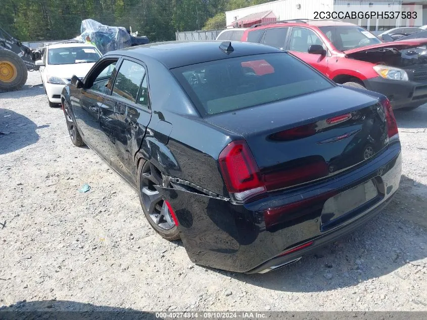 2023 Chrysler 300 300S VIN: 2C3CCABG6PH537583 Lot: 40274814