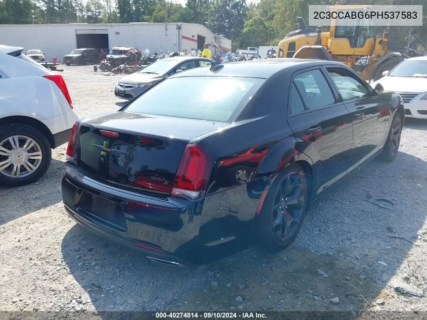 2023 Chrysler 300 300S VIN: 2C3CCABG6PH537583 Lot: 40274814