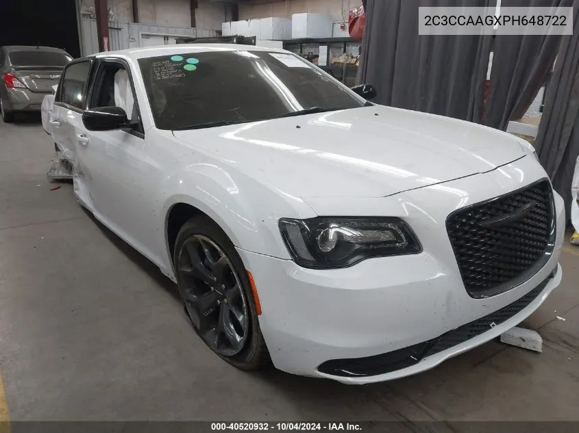 2C3CCAAGXPH648722 2023 Chrysler 300 Touring