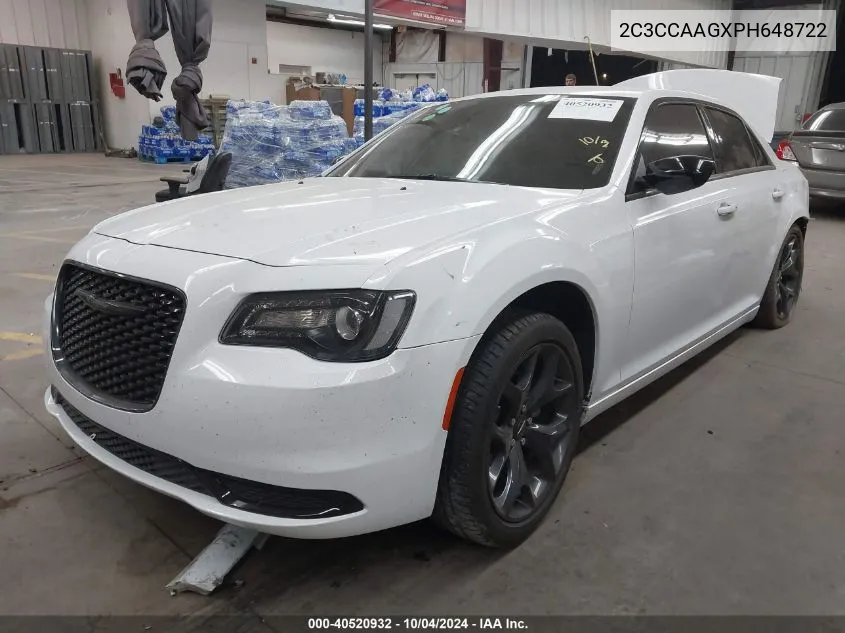 2C3CCAAGXPH648722 2023 Chrysler 300 Touring