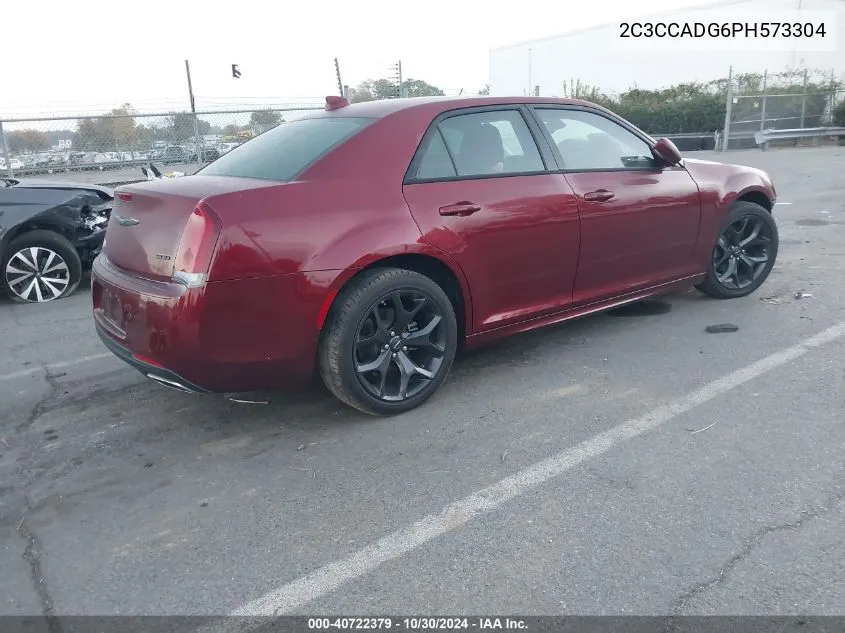 2023 Chrysler 300 Touring L VIN: 2C3CCADG6PH573304 Lot: 40722379