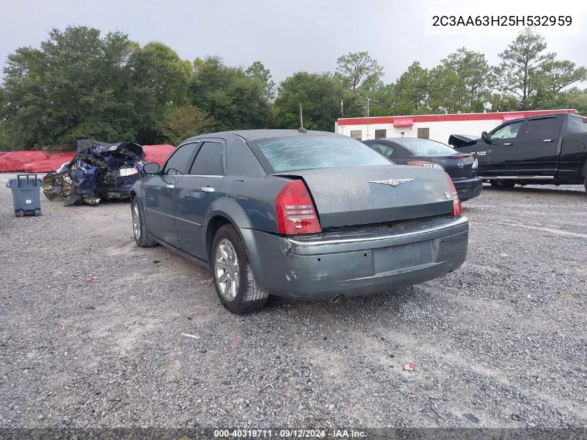 2005 Chrysler 300C VIN: 2C3AA63H25H532959 Lot: 40319711