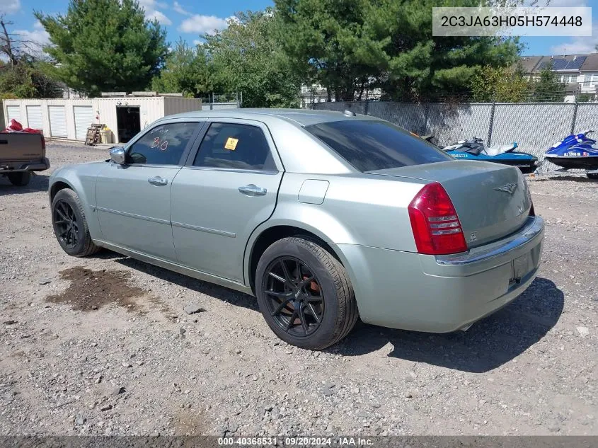 2005 Chrysler 300C VIN: 2C3JA63H05H574448 Lot: 40368531