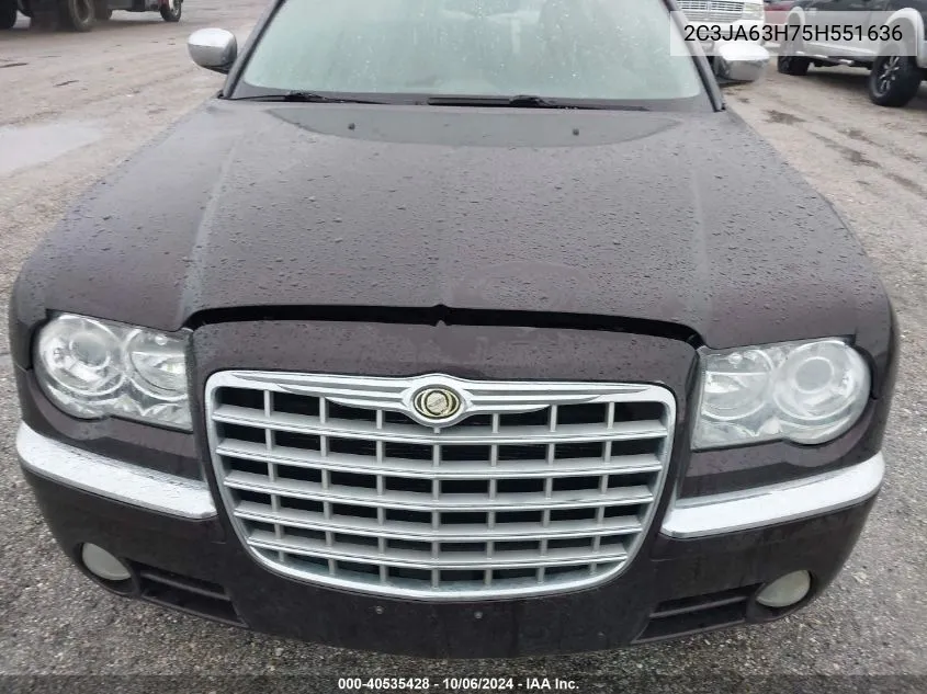 2005 Chrysler 300C VIN: 2C3JA63H75H551636 Lot: 40535428