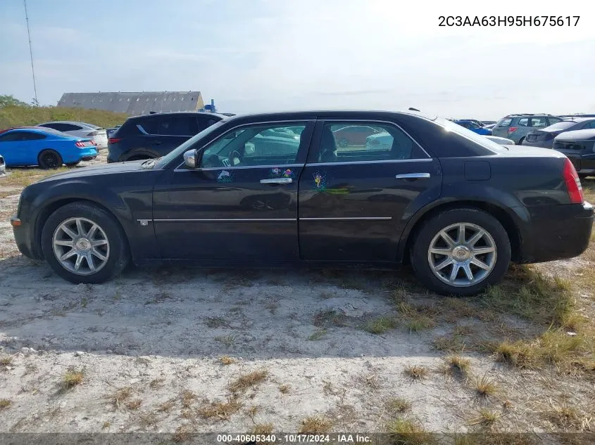 2005 Chrysler 300C VIN: 2C3AA63H95H675617 Lot: 40605340