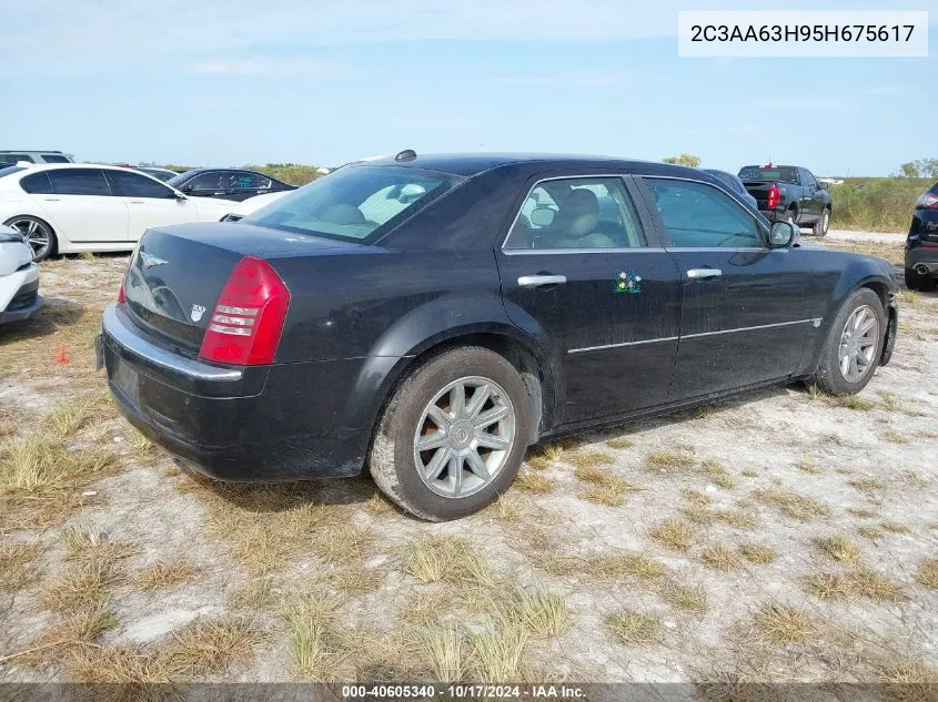 2005 Chrysler 300C VIN: 2C3AA63H95H675617 Lot: 40605340