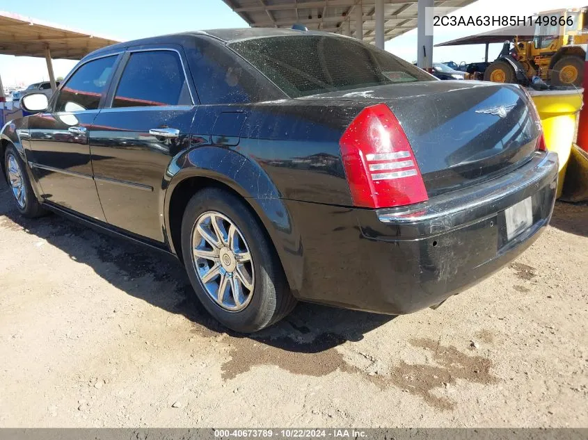 2005 Chrysler 300C VIN: 2C3AA63H85H149866 Lot: 40673789