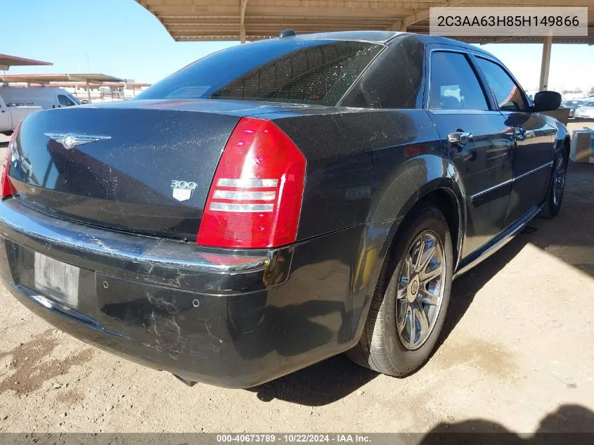 2005 Chrysler 300C VIN: 2C3AA63H85H149866 Lot: 40673789