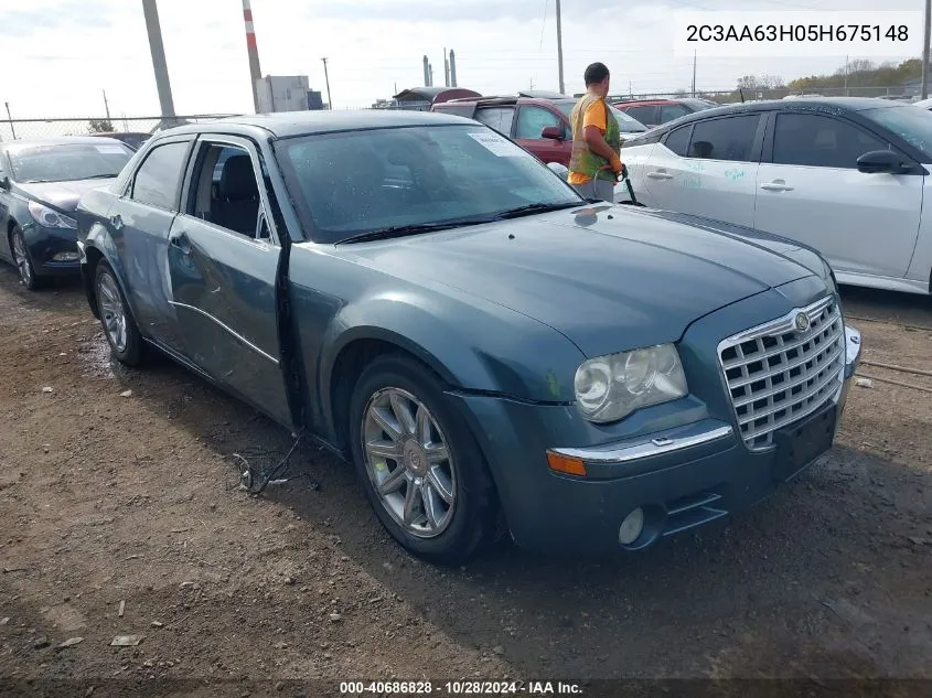 2005 Chrysler 300C VIN: 2C3AA63H05H675148 Lot: 40686828