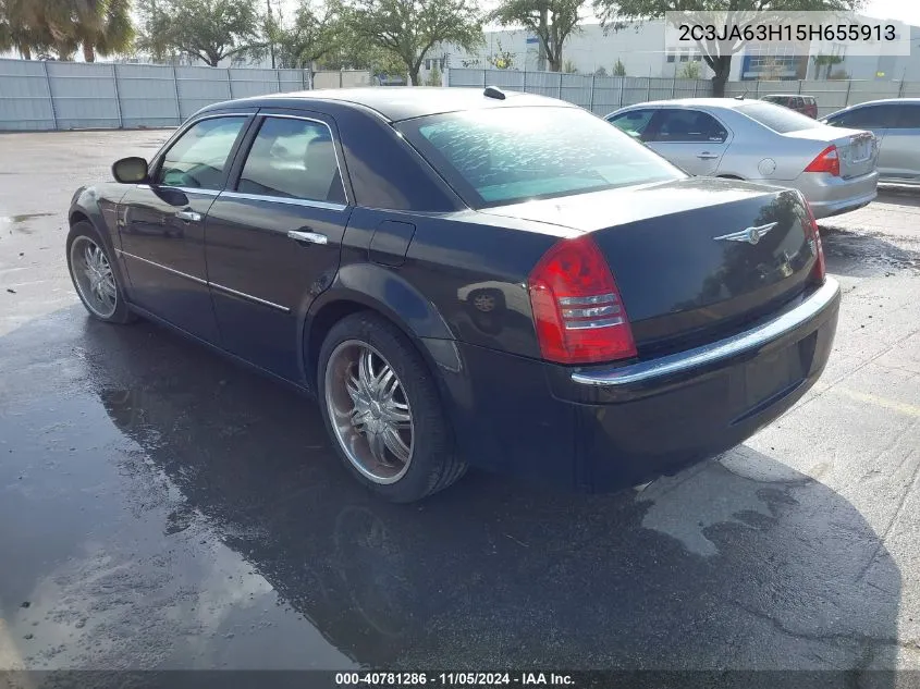 2005 Chrysler 300C VIN: 2C3JA63H15H655913 Lot: 40781286