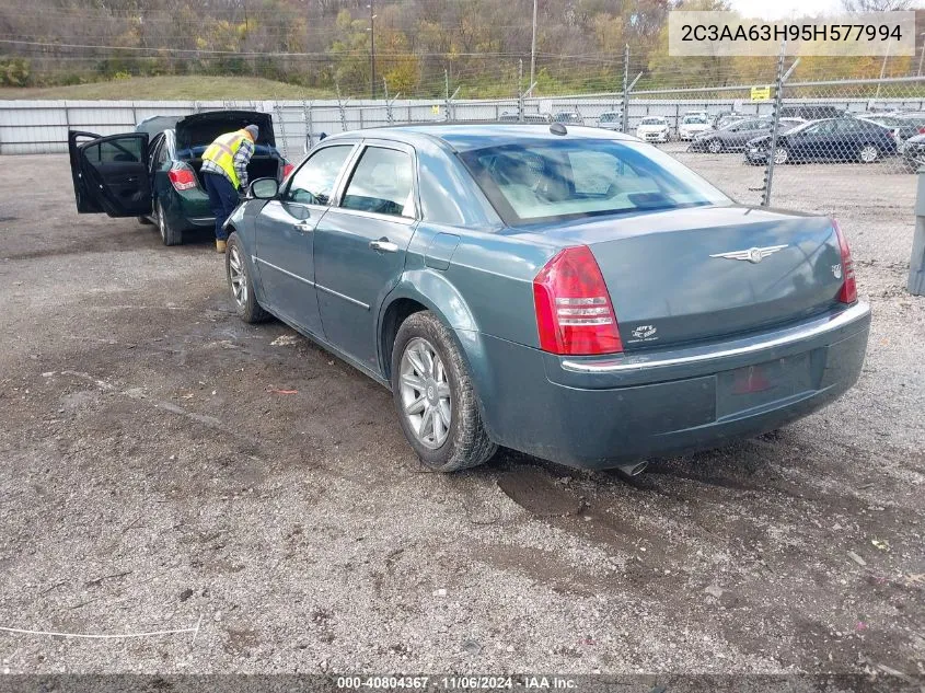 2005 Chrysler 300C VIN: 2C3AA63H95H577994 Lot: 40804367