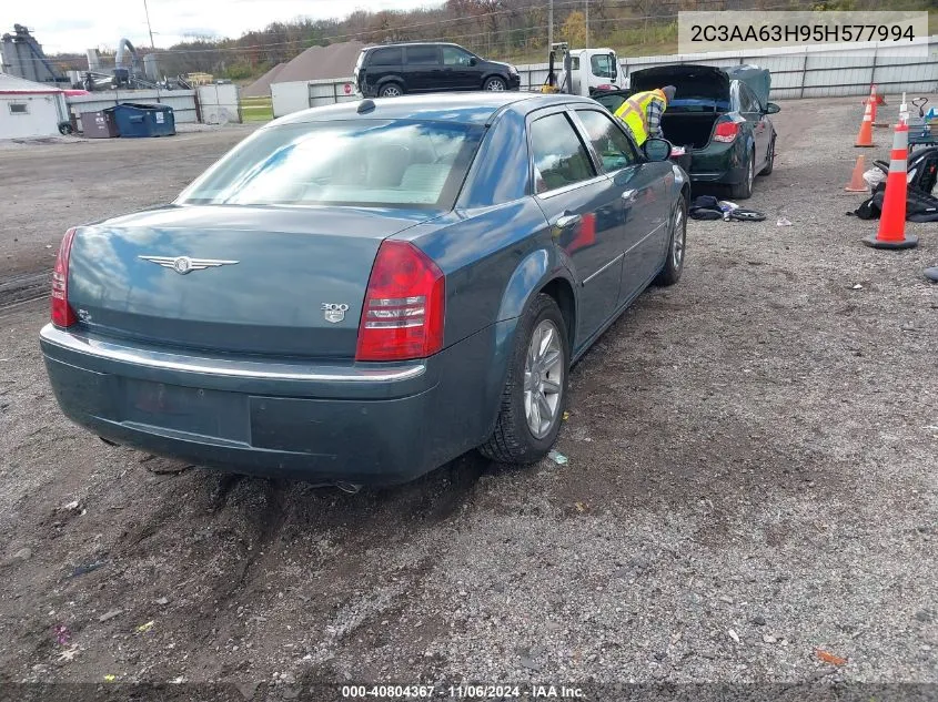 2005 Chrysler 300C VIN: 2C3AA63H95H577994 Lot: 40804367