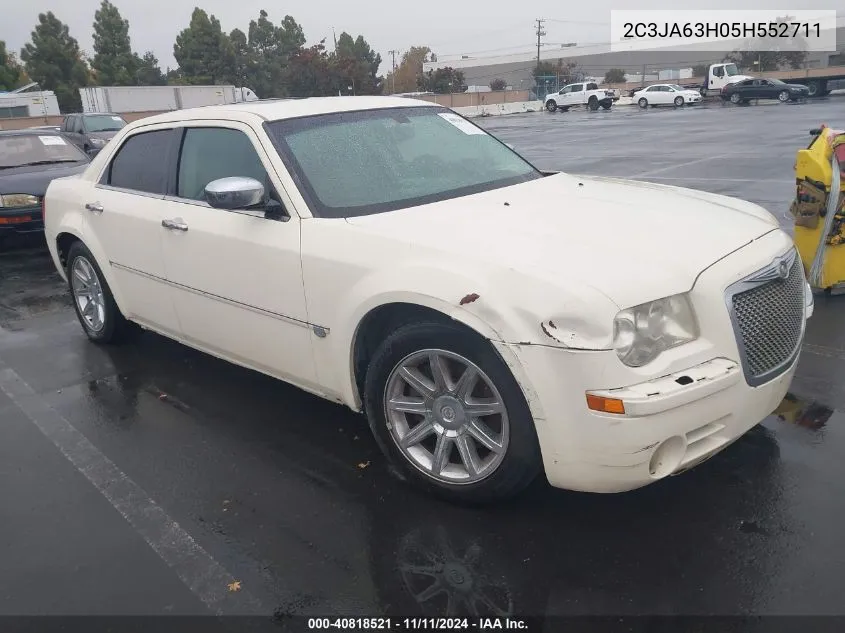 2005 Chrysler 300C VIN: 2C3JA63H05H552711 Lot: 40818521