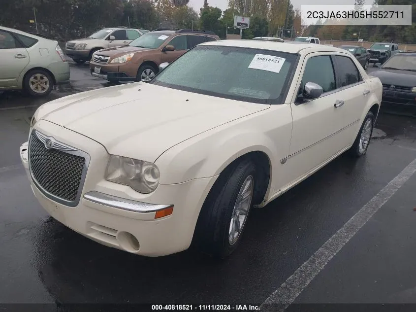 2005 Chrysler 300C VIN: 2C3JA63H05H552711 Lot: 40818521