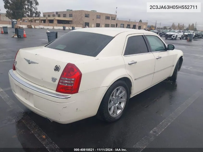 2005 Chrysler 300C VIN: 2C3JA63H05H552711 Lot: 40818521