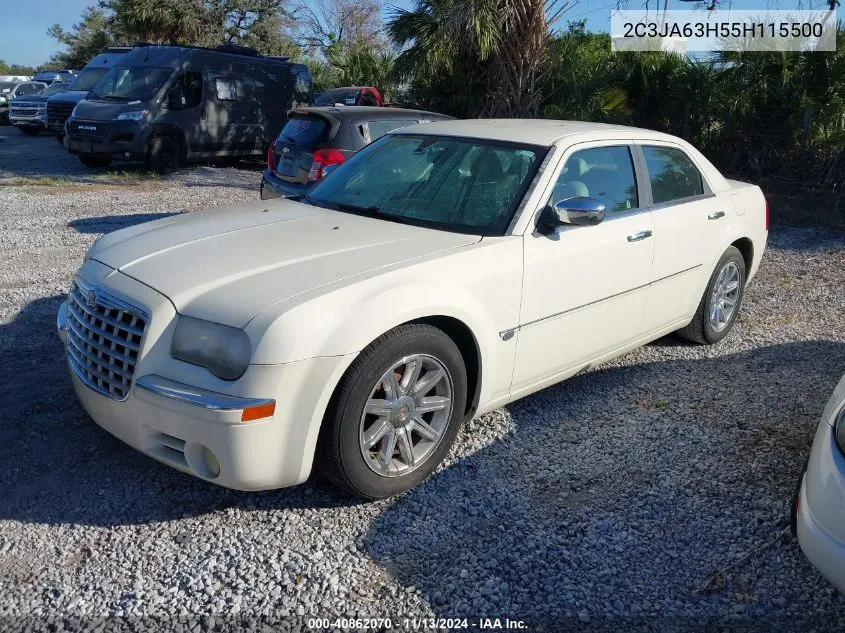 2005 Chrysler 300C VIN: 2C3JA63H55H115500 Lot: 40862070