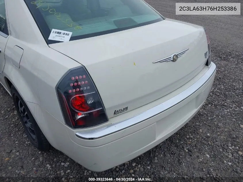 2006 Chrysler 300C VIN: 2C3LA63H76H253386 Lot: 39323646