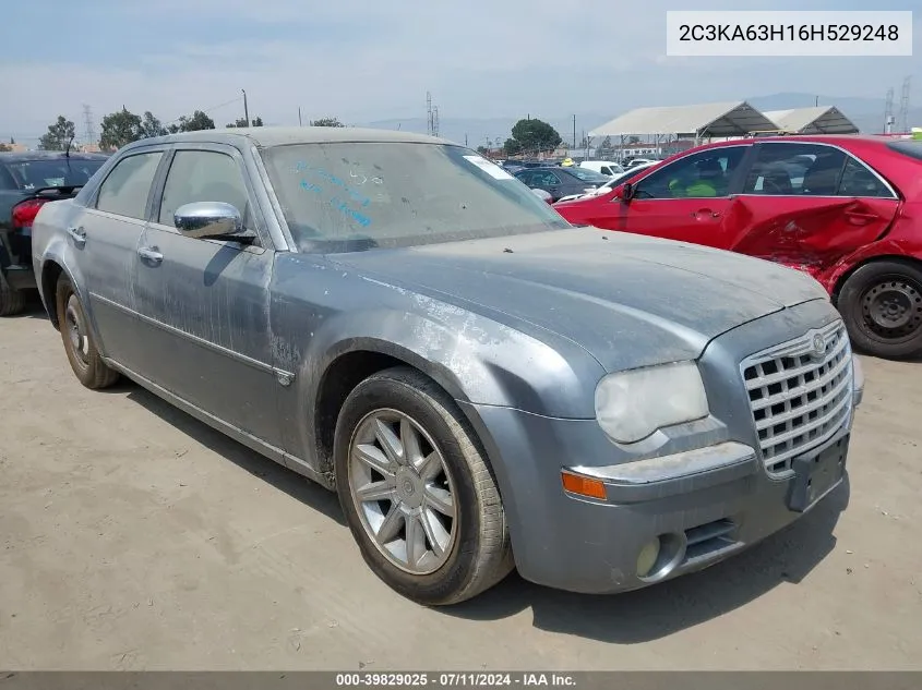 2006 Chrysler 300C VIN: 2C3KA63H16H529248 Lot: 39829025