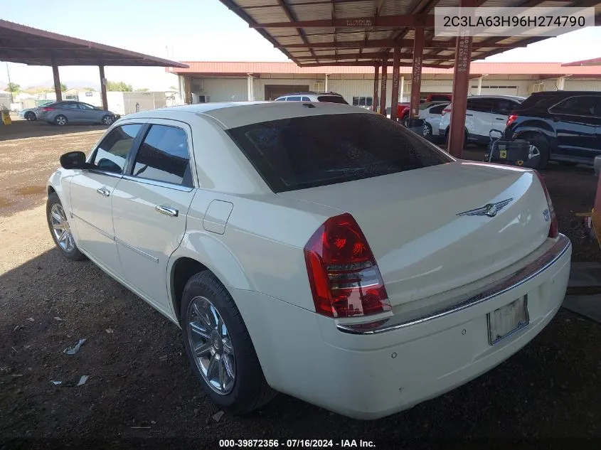 2006 Chrysler 300C VIN: 2C3LA63H96H274790 Lot: 39872356