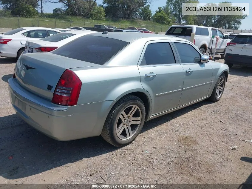 2006 Chrysler 300C VIN: 2C3LA63H26H135424 Lot: 39906672