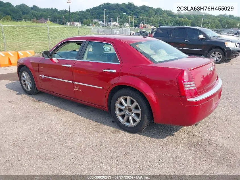 2006 Chrysler 300C VIN: 2C3LA63H76H455029 Lot: 39926259