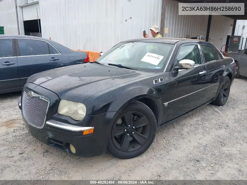 2C3KA63H86H258690 2006 Chrysler 300C