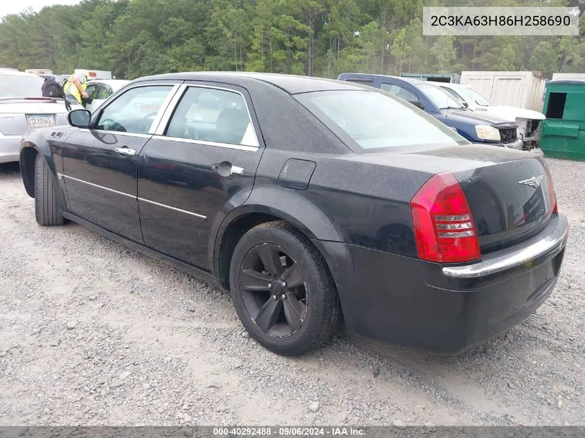 2C3KA63H86H258690 2006 Chrysler 300C