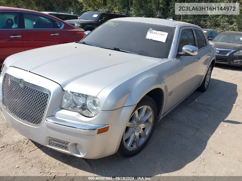 2006 Chrysler 300C VIN: 2C3LA63H16H144972 Lot: 40387565