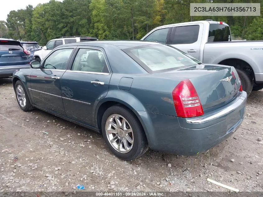 2006 Chrysler 300C VIN: 2C3LA63H76H356713 Lot: 40401151