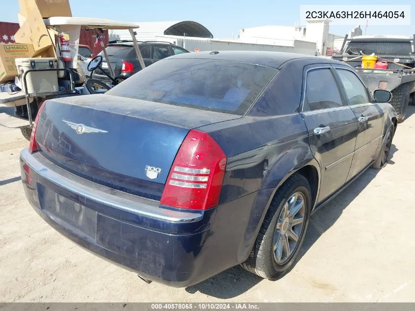 2006 Chrysler 300C VIN: 2C3KA63H26H464054 Lot: 40578065