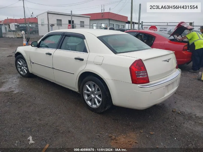 2006 Chrysler 300C VIN: 2C3LA63H56H431554 Lot: 40590570