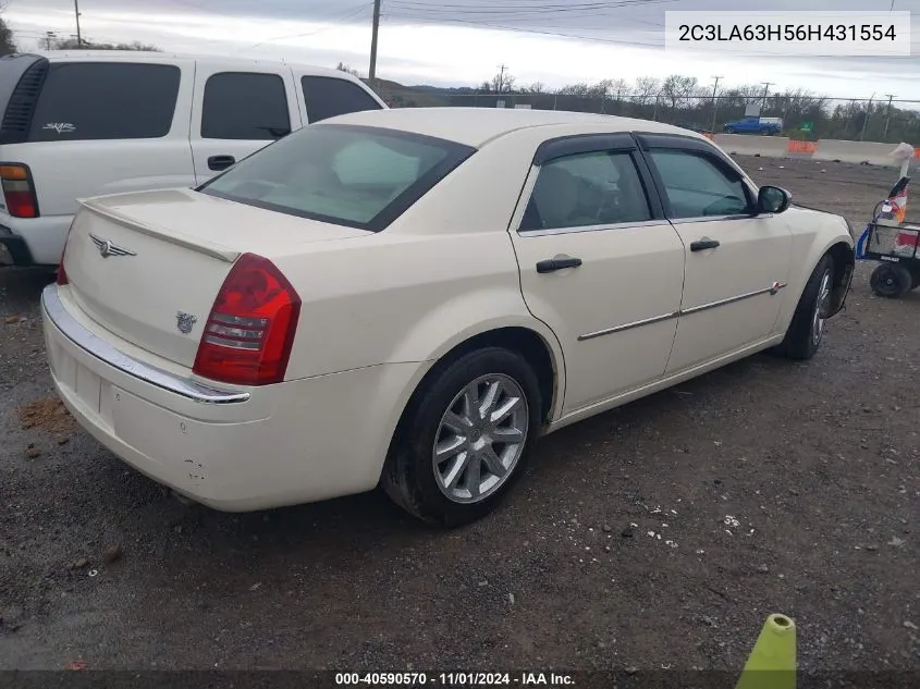 2006 Chrysler 300C VIN: 2C3LA63H56H431554 Lot: 40590570