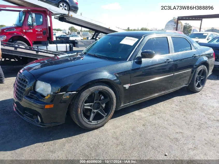 2006 Chrysler 300C Srt8 VIN: 2C3LA73W86H388896 Lot: 40599030