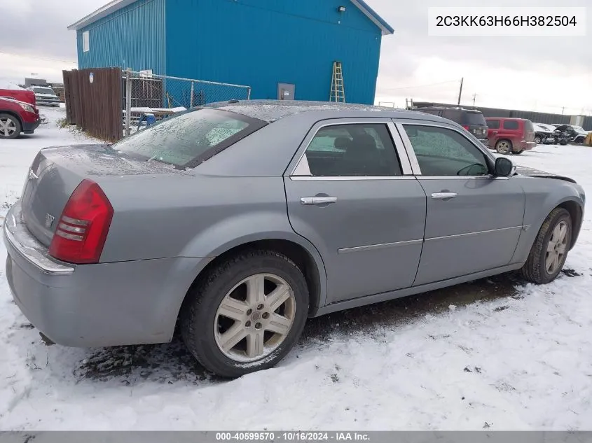 2006 Chrysler 300C VIN: 2C3KK63H66H382504 Lot: 40599570